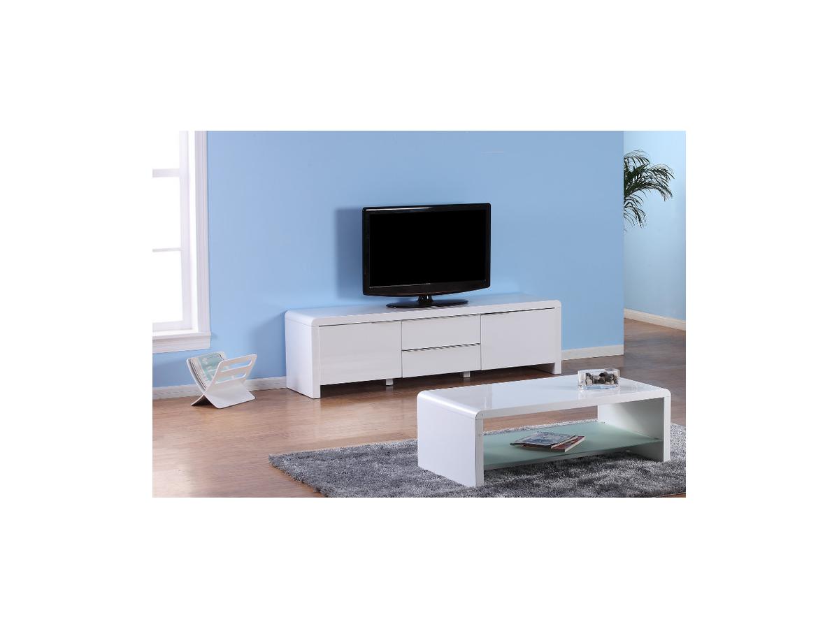 tv lowboard design holz hochglanz amera, tv-lowboard design holz hochglanz amera - weiß, Design ideen